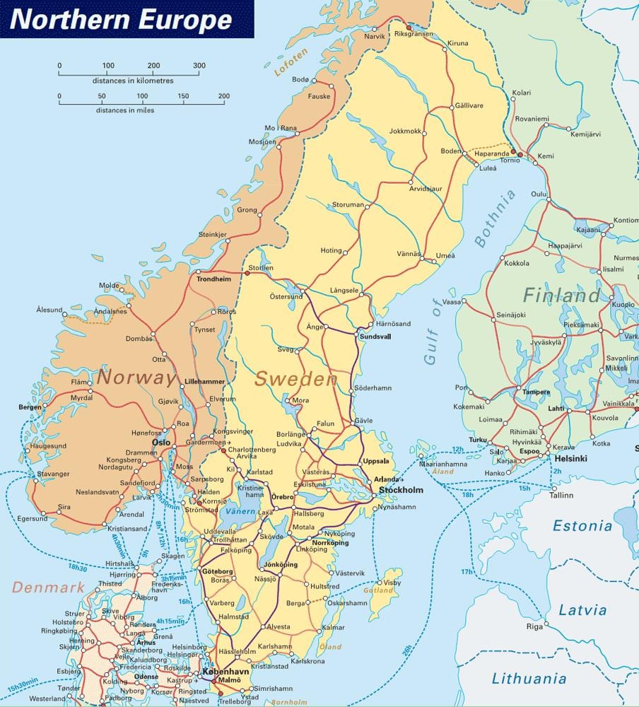 kaart narvik Noorweë