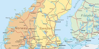 Kaart narvik Noorweë