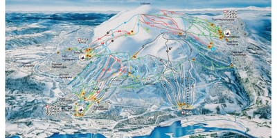 Ski Noorweë kaart