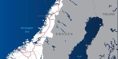 Tolpaaie Noorweë kaart