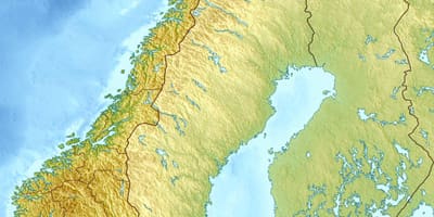 Noorweë topo kaart
